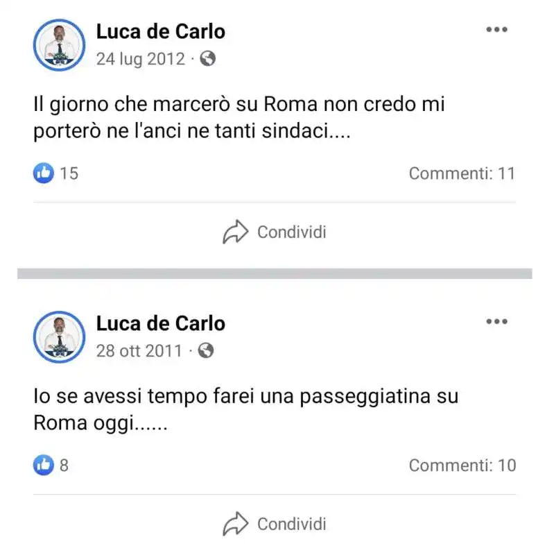 i vecchi post di luca de carlo su zio benny e casapound   4