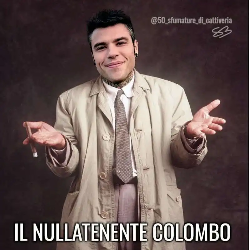 IL NULLATENENTE COLOMBO - MEME BY 50 SFUMATURE DI CATTIVERIA 