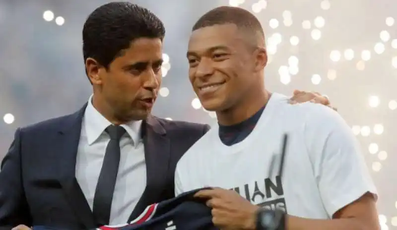 kylian mbappe NASSER AL KHELAIFI