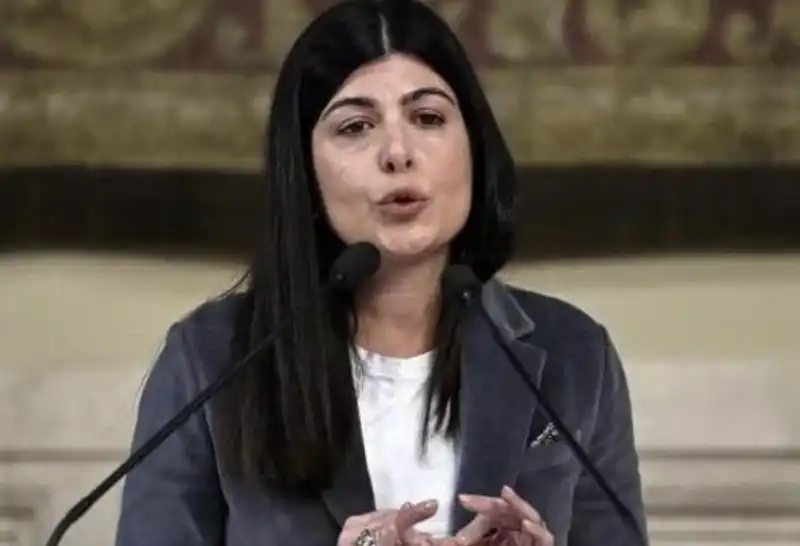 La presidente della commissione Antimafia Chiara Colosimo 
