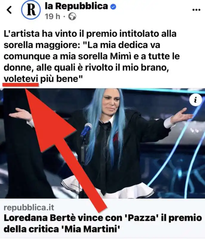 la repubblica, voletevi