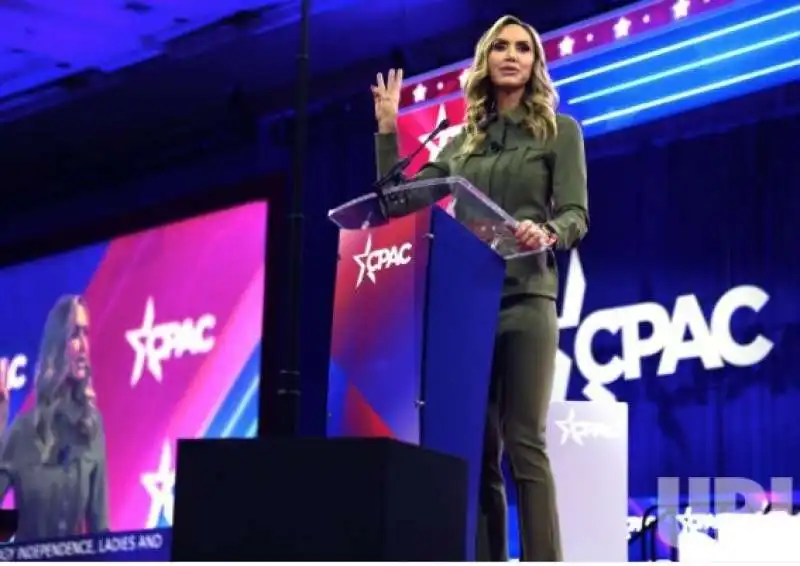 Lara Trump - conferenza dei conservatori cpac 