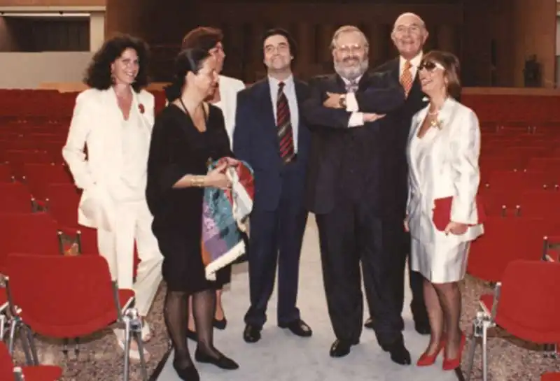 laura dubini   rita airaghi   riccardo muti    gianfranco ferre    beppe modenese   carla vanni