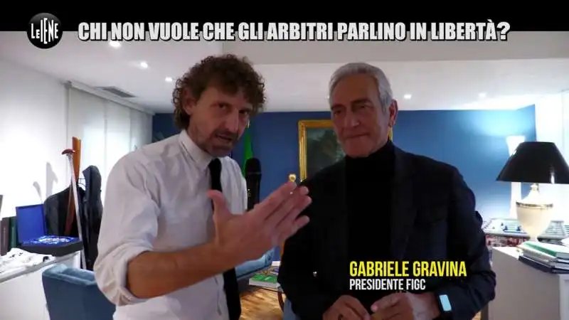 LE IENE CASO ARBITRI GRAVINA 4