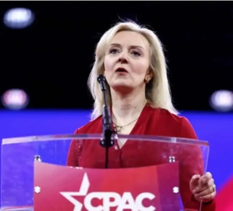 Liz Truss - conferenza conservatori cpac 