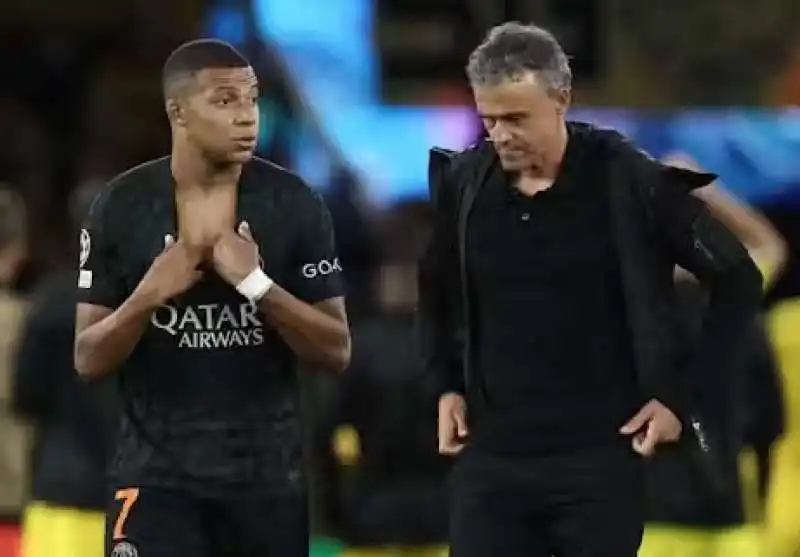 luis enrique kylian mbappe 