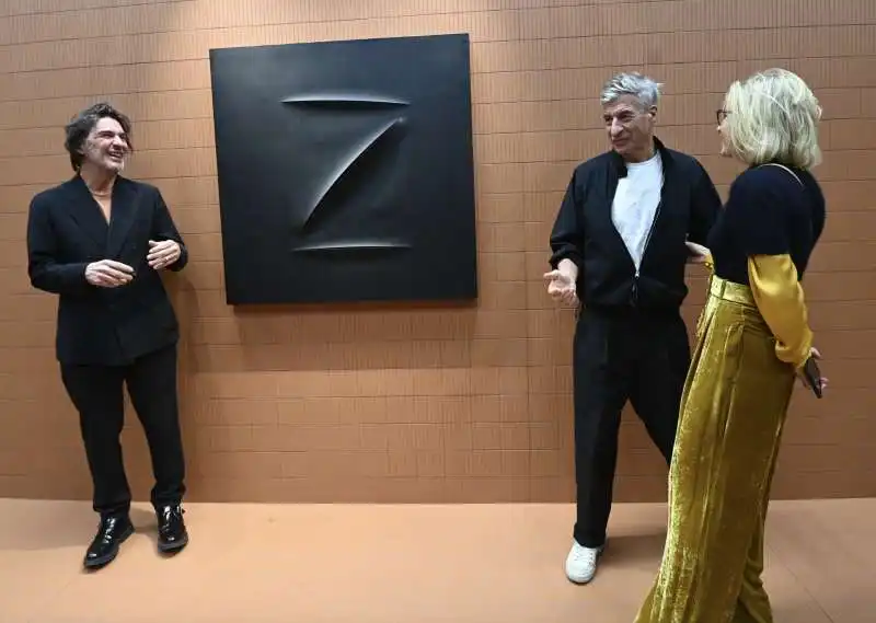 massimo orsini   maurizio cattelan   sarah cosulich   1