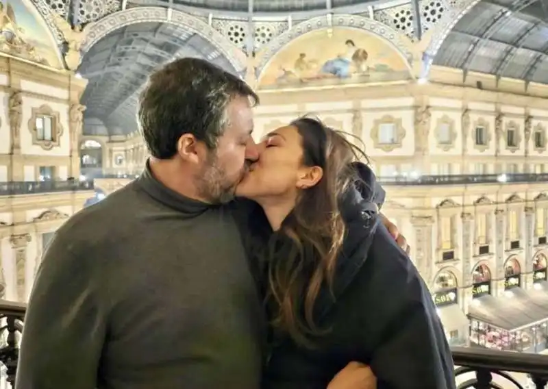 MATTEO SALVINI FRANCESCA VERDINI