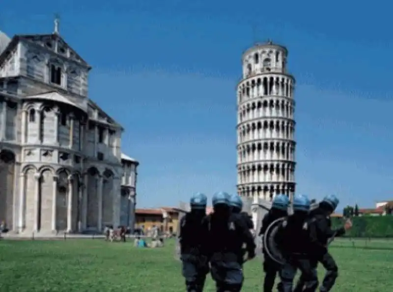 meme sulle cariche della polizia a pisa  il giornalone   la stampa 