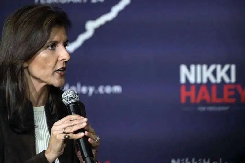 NIKKI HALEY - PRIMARIE REPUBBLICANE IN  NEVADA 