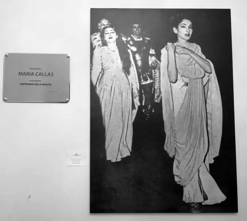 passaggio dedicato a maria callas