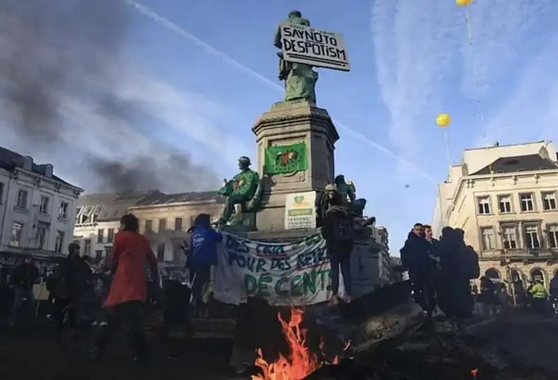 protesta degli agricoltori a bruxelles   13