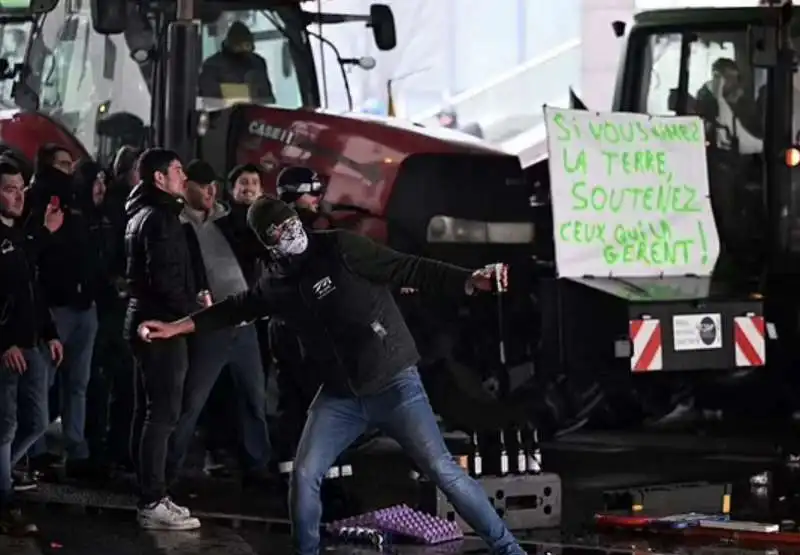 protesta degli agricoltori a bruxelles   3