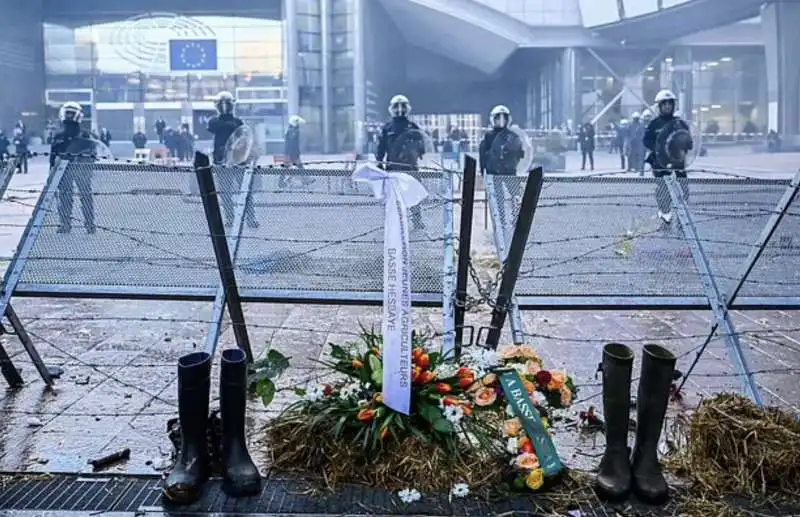 protesta degli agricoltori a bruxelles   4