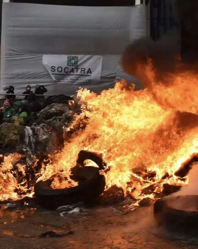 protesta degli agricoltori a bruxelles   9