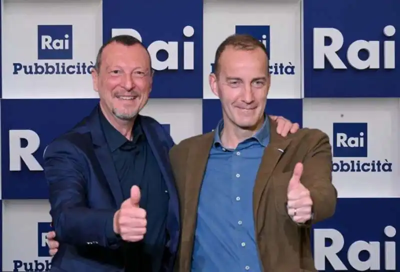 rai pubblicita Gian Paolo Tagliavia amadeus

