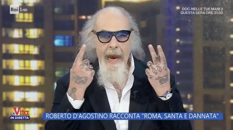 roberto dagostino   la vita in diretta   1