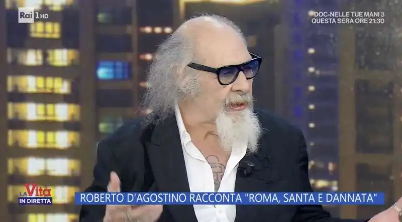 roberto dagostino   la vita in diretta. 