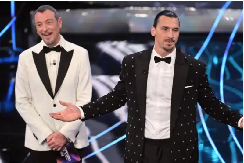 SANREMO 2024 AMADEUS IBRA