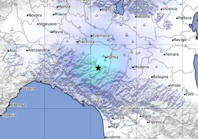 TERREMOTO CALESTANO - PARMA 