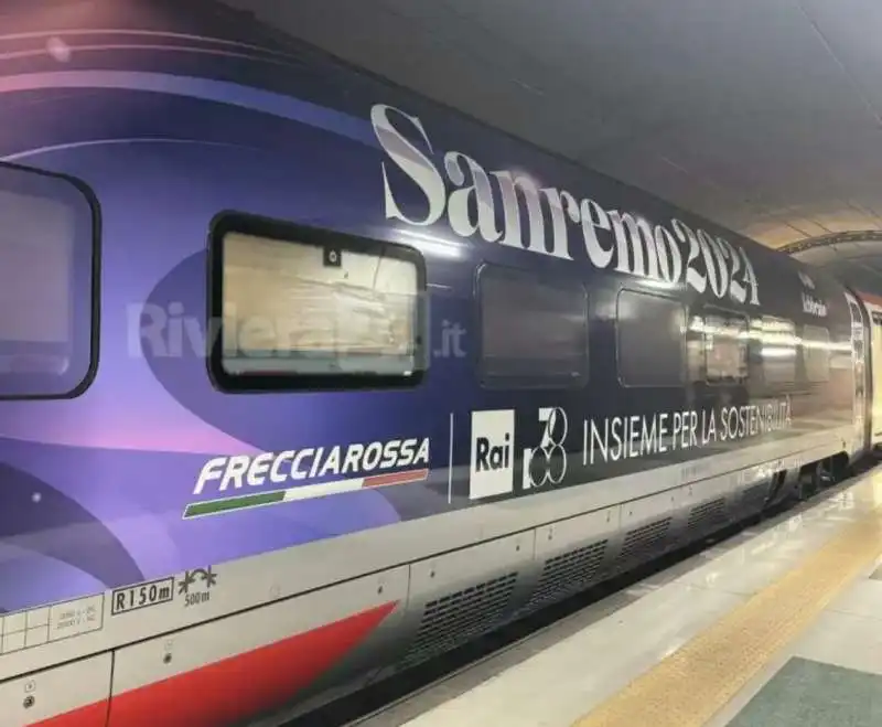 treno frecciarossa speciale per  sanremo   