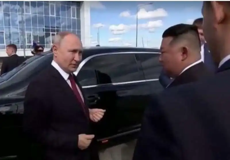 vladimir putin e kim jong un