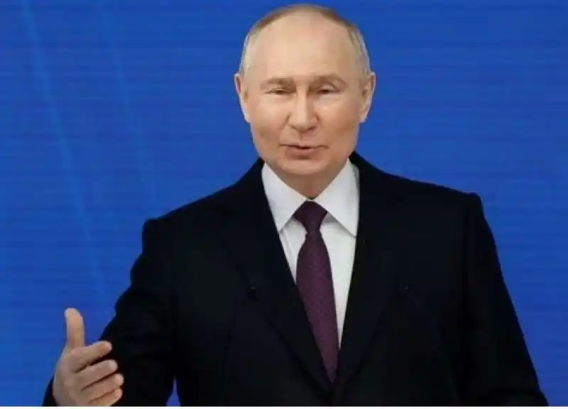 VLADIMIR PUTIN PARLA ALLE CAMERE RIUNITE