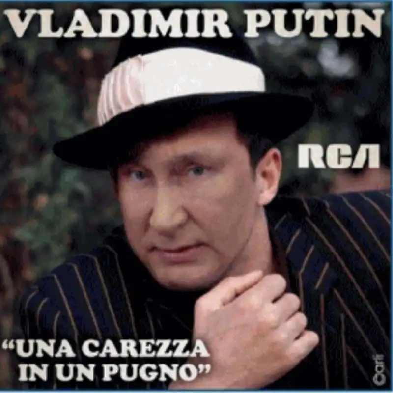 vladimir putin   una carezza in un pugno   meme by emiliano carli il giornalone   la stampa 