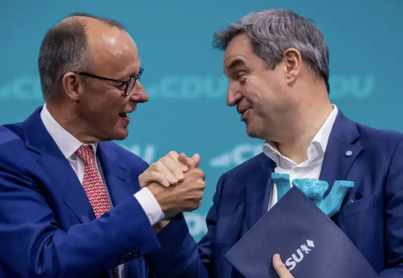 FRIEDRICH MERZ - MARKUS SOEDER 