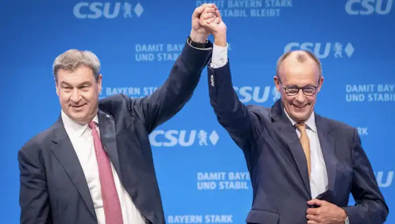 MARKUS SOEDER  - FRIEDRICH MERZ - 