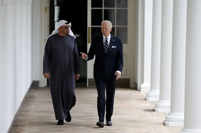 mohammed bin zayed   joe biden 