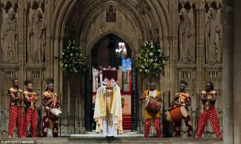 CERIMONIA DI INSEDIAMENTO DEL NUOVO ARCIVESCOVO DI CANTERBURY JUSTIN WELBY 