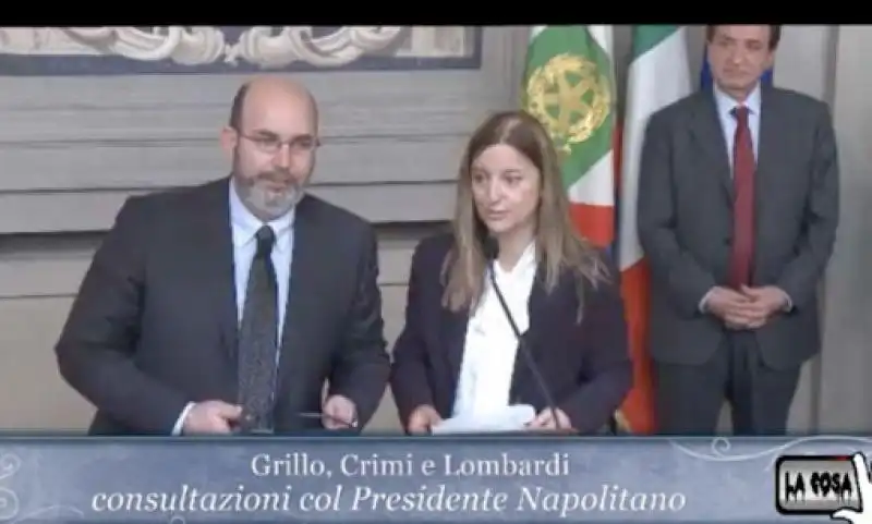 CRIMI E LOMBARDI AL QUIRINALE 