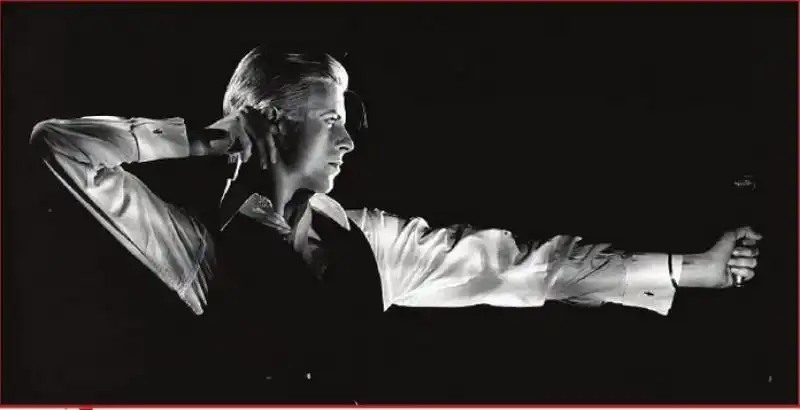 DAVID BOWIE The Archer Station to Station tour del di John Robert Row 