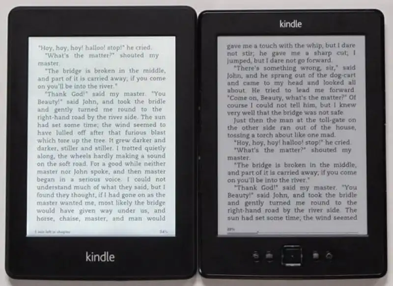 KINDLE 4 VS KINDLE PAPERWHITE