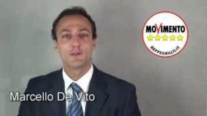 MARCELLO DE VITO MOVIMENTO CINQUE STELLE