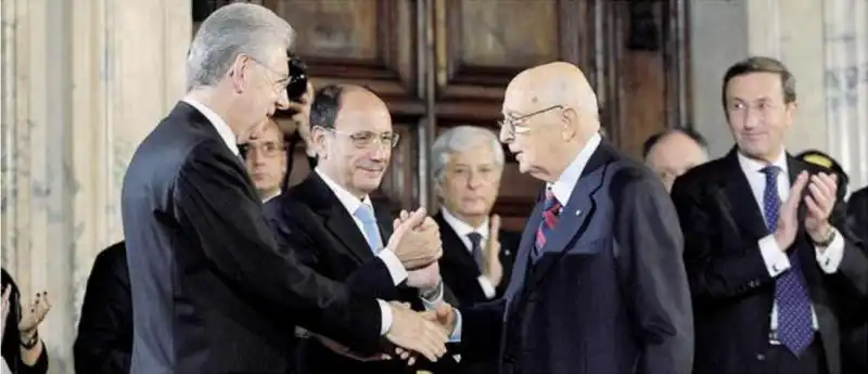 MONTI - SCHIFANI - NAPOLITANO - FINI