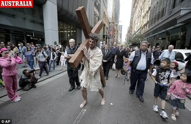 RIEVOCAZIONI DELLA PASSIONE DI CRISTO IN AUSTRALIA 