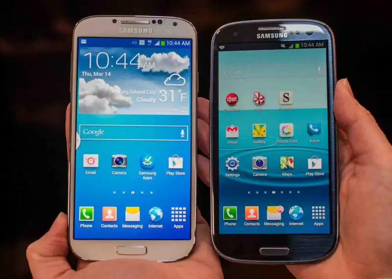 samsung galaxy s quattro e s tre a confronto 