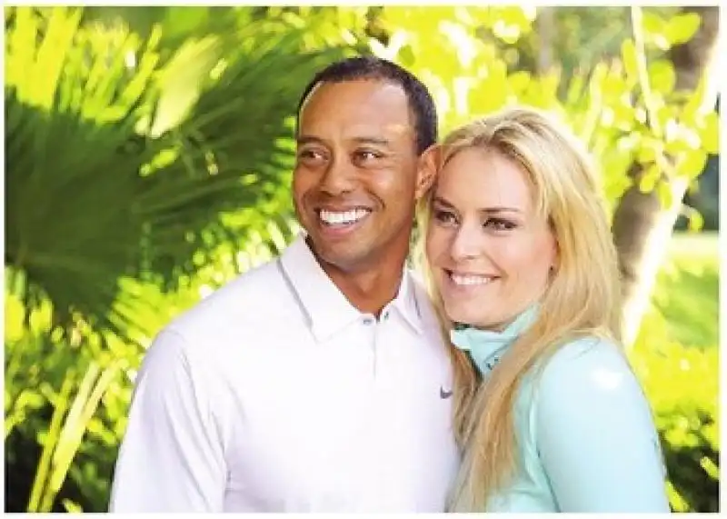 TIGER WOODS CON LA FIDANZATA LINDSAY VONN