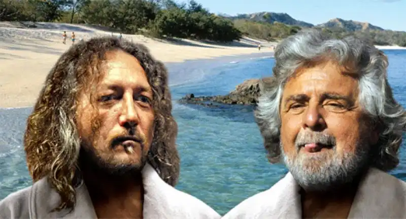 WALTER VEZZOLI E BEPPE GRILLO DA LìESPRESSO