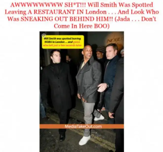 WILL SMITH A LONDRA