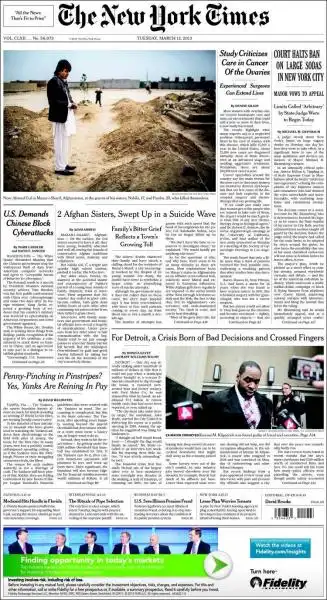 THE NEW YORK TIMES 