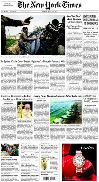 THE NEW YORK TIMES 