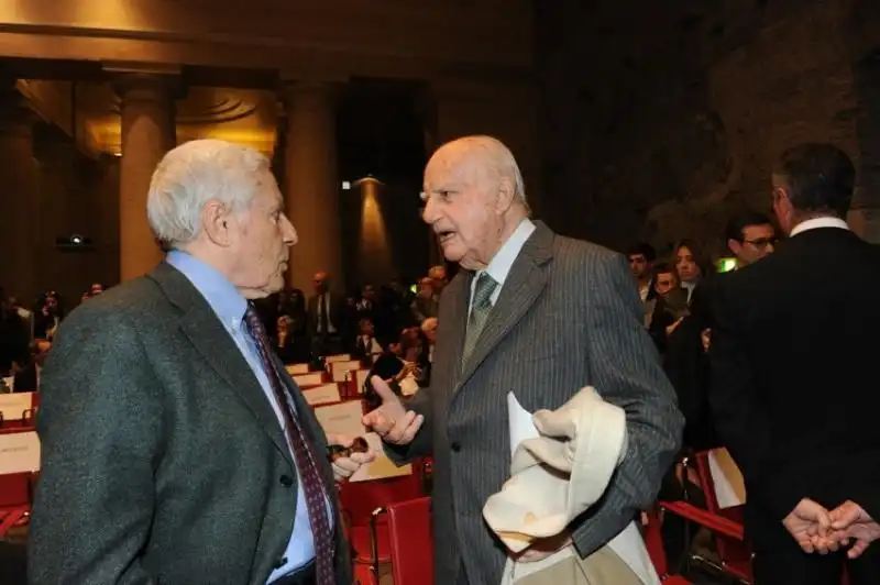 Franco Marini e Alfredo Reichlin 