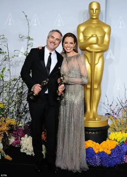 angelina jolie e alfonso cuaron 