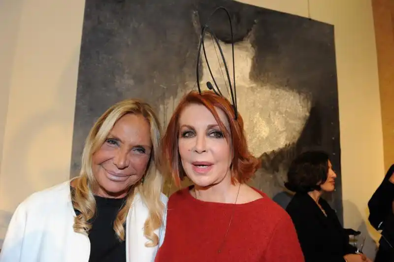 Antonella Martini e Marina Ripa di Meana 