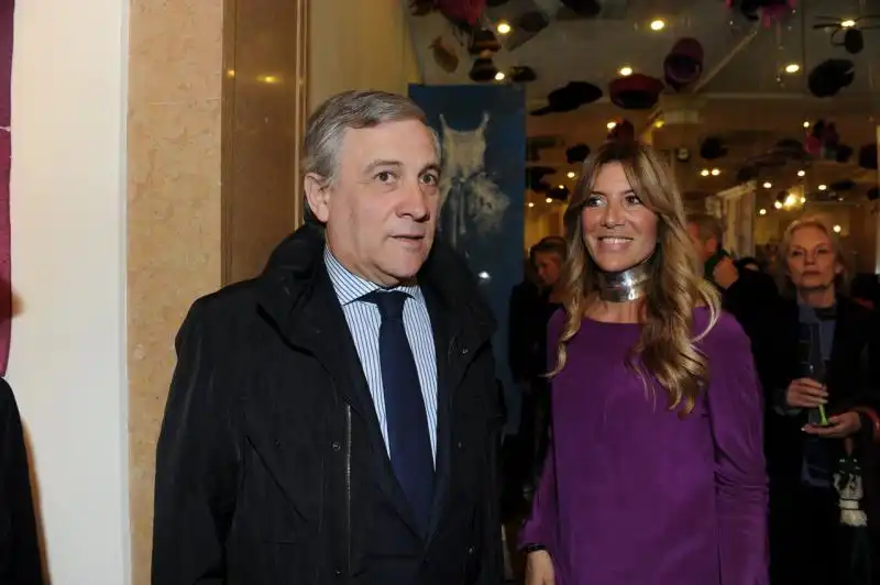 Antonio Tajani e Gloria Porcella 