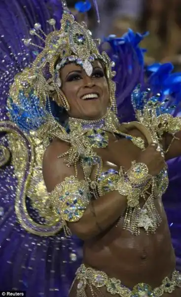 Ballerina della Salgueiro samba school 