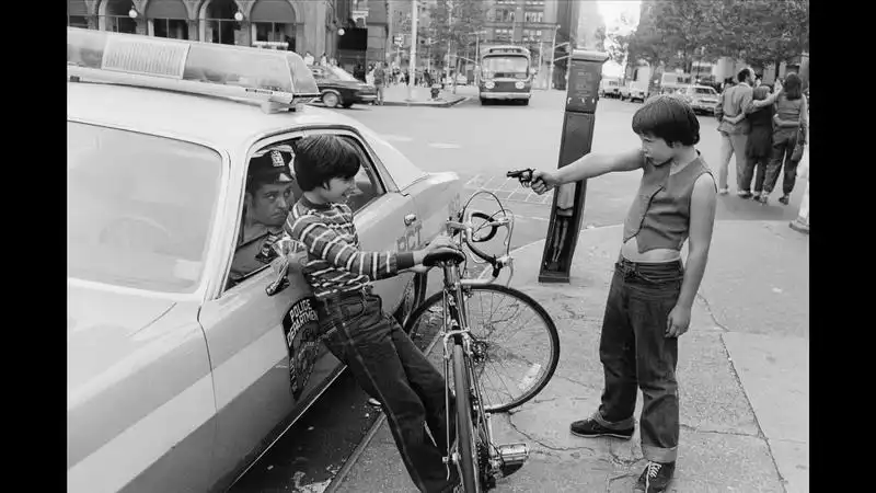 Bambini per le strade di New York 